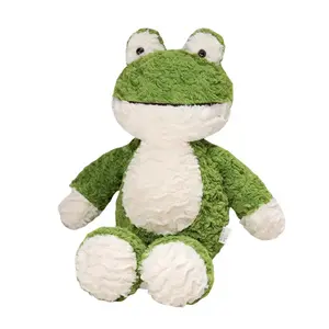 Плюшевая кукла бегающий щенок кролик лягушка динозавр 55см высота MAOGEGE, зеленый