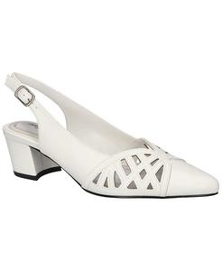 Женские туфли-лодочки с открытой пяткой с пряжкой Bizzy Easy Street, белый