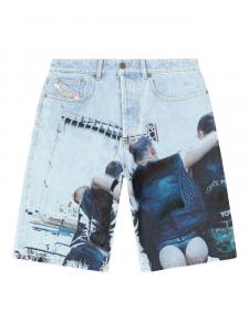 Diesel шорты из коллаборации с Tom of Finland Foundation, синий