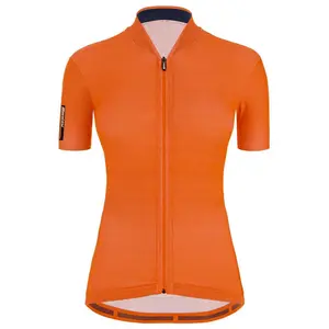 Джерси с коротким рукавом Santini Colore, оранжевый