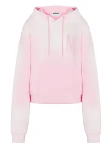 Худи с логотипом Moschino, розовый