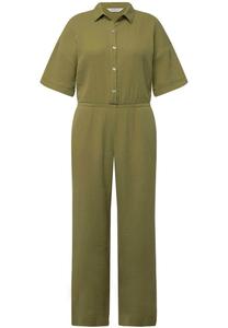 Комбинезон MUSSELIN OVERALL SHORTSLEEVE WIDE LEG Studio Untold, хаки