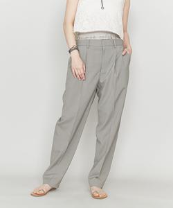 Комбинированные многослойные зауженные брюки Astraet, цвет Lt.Gray