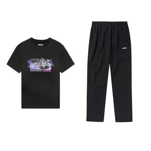 LINING Повседневная спортивная одежда унисекс черная