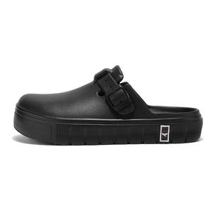 Eva бесшумные нескользящие тапочки с закрытым носком для мужчин NMR, черный