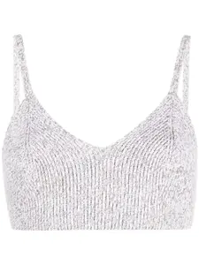 Трикотажный топ Languid OFF-WHITE, белый