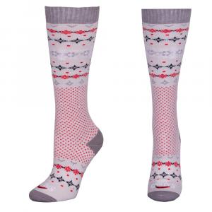 Горнолыжные носки Hot Chillys Nordic Mid Volume (женские), Nordic Snowflakes