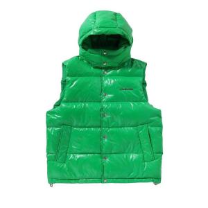 Утепленный жилет BAPE Line Camo Debossed Nylon Down Vest, Green