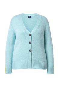 LAURASØN Вязаный кардиган светло-голубого цвета