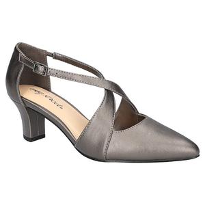 Элегантные туфли-лодочки Easy Street, цвет pewter synthetic