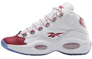 Баскетбольные кроссовки Question Mid Red Toe 2024 Reebok, белый
