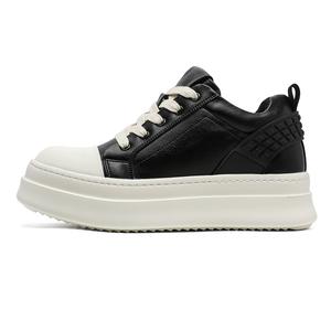 JIETEGONGYANG Низкие, амортизирующие, износостойкие мужские кроссовки для скейтбординга, черные