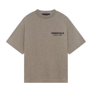Футболка Fear of God Essentials Kids Jersey Crewneck Tee 'Heather Grey', серый