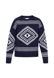 Свитер IZIA, темно-синий