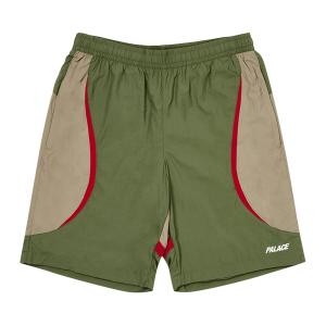 Palace Run It Short, цвет Оливковый/Хаки