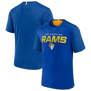 Футболка мужская fanatics branded royal los angeles rams defender evo Unbranded