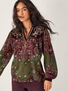 Топ Jemima Paisley Monsoon