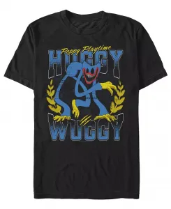 Мужская толстовка Poppy Playtime с коротким рукавом Fifth Sun, черный