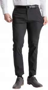 Мужские облегающие эластичные брюки цвета хаки Birddogs, черный