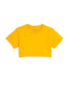 Укороченная футболка Tristan для девочек - для детей постарше Katiejnyc, желтый