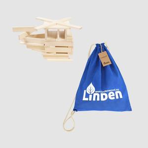 Lindenwood, Деревянные брусочки из липы, 100 шт.