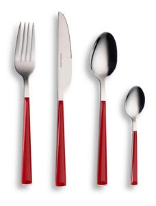 Набор столовых приборов Echtwerk, красный/серебристый