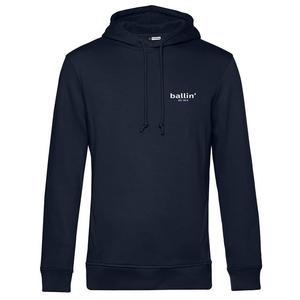 Стандартное восточное время 2013 худи худи с маленьким логотипом Ballin, синий