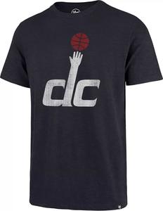 Мужская темно-синяя футболка Grit Scrum '47 Washington Wizards