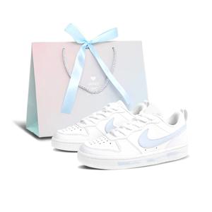 Детские скейтерские кроссовки Court Borough для младших школьников Nike, синий/белый