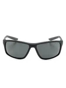 Солнцезащитные очки Adrenaline 22 в прямоугольной оправе Nike, серый