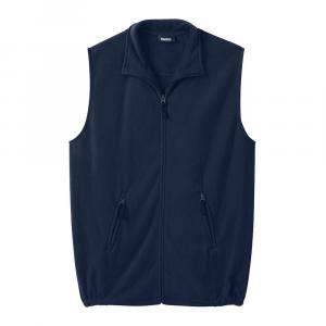 Мужской плюшевый флисовый жилет на молнии для больших и высоких размеров Kingsize Explorer KingSize, темно-синий