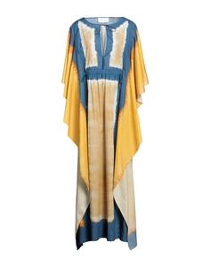 Макси платье Alberta Ferretti, желто-оранжевый