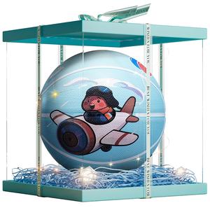 ANTA Баскетбольный мяч China Rubber Basketball Blue Size 7/5 Size Training Competition Unisex