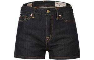 Джинсовые шорты женские синие Evisu