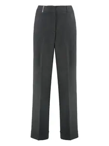 Брюки с манжетами Peserico, серый