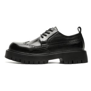 Туфли мужские Men"s Casual Men Low-Top Zuwudong, темно-коричневый