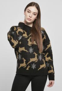 Свитшот Urban Classics OVERSIZED CHRISTMAS, цвет blackgold