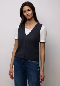 В простой майке без рукавов Street One, Blau