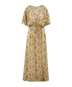 Элегантное бежевое платье Aniye By, бежевый