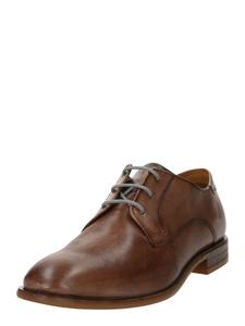 Туфли на шнуровке bugatti Lero, коричневый