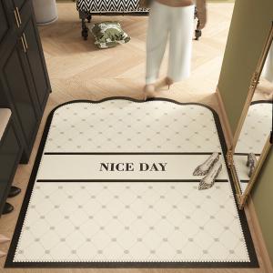 Dajiang Ковер 100х140 см для прихожей, PVC, моющийся, грязеотталкивающий, двусторонний, нескользящий