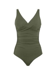 Sea Level Цельный купальник Essentials Twist Front Multifit, цвет хаки