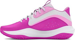 Кроссовки для баскетбола Under Armour Unisex-Adult Lockdown 7, (102) White/Stellar Pink/Vivid Magenta