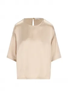 Свободный топ Brunello Cucinelli, бежевый