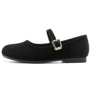 OMS Женские туфли Мэри Джейн черные, цвет Black