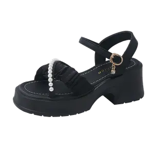 Женские сандалии с одним ремешком в коробке WOXXXN, Ecru