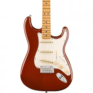 Электрогитара Fender Player II Stratocaster с корпусом из камерованного красного дерева, грифом из клена, прозрачным покрытием Mocha Burst