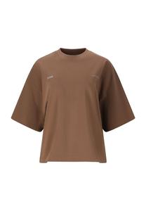 Футболка iraya в модном свободном дизайне Sos, цвет 1119 shitake