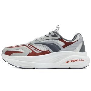 361° Амортизирующие, износостойкие, низкие повседневные мужские туфли насыщенного ржаво-красного цвета