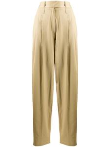 Jejia брюки с завышенной талией, нейтральный